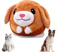 AULCTR 2026 Upgrade Active Moving Pet Plush Toy, Premium Interactive Squeaky Talking Moving Dog Ball Toy, Washable Cartoon Pig Plush Toy for Dogs Puppies to Keep Them Busy (#A3)