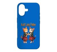 Auld Lang Feline Orange Cats Dancing Ceilidh Celebration Case for iPhone 17