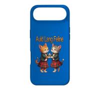 Auld Lang Feline Orange Cats Dancing Ceilidh Celebration Case for iPhone Air