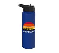 Auld Reekie Skyline - Castle, Scott Monument, Arthur's Seat Stainless Steel Insulated Water Bottle