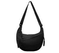 Auliuse Nylon Hobos Crescent Bag for Women Crescent Cross Body Bag Shoulder Bag Small Black Sling Crossbody Bags Big for Women Messenger School Bag Dumpling Hobo Bag with Adjustable Strap
