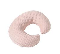 Aullar Pillowcase for Nursing Pillow and Positioner for Breastfeeding and Bottle Feeding, Propping Baby, Tummy Time, Baby Sitting Support, Awake-Time Support, Pillow Cover Only (Light Pink)