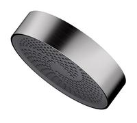 AULLEND Shower Head - High Pressure Rain - Luxurious Modern Look - Toolless 1-Min Installation - Adjustable Replacement for Your Bathroom Shower Heads (Midnight Brushed Nickel, 8" Round)