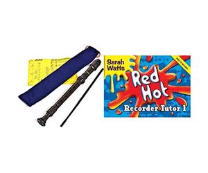 Aulos 303 Descant Recorder & Red Hot: Recorder Tutor 1
