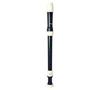 Aulos 309 Series Student Treble Recorder - Ideal for Students Looking to Upgrade - Brown/ Ivory ABS Construction - Classic English Fingering
