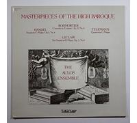 AULOS ENSEMBLE MASTERPIECES OF THE HIGH BAROQUE vinyl record