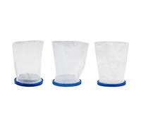 Aulpq Three styles of X-treme Multilayer Filter Bag, for Pool Blaster Max, Catfish Ultra, iVac 250, iVAC C2, Volt FX-4 and Jacuzzi JPV200 Handheld Pool Vacuums -3 Pcs