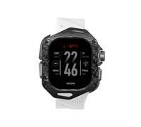 Aulumu A01 Carbon Fibre Case with Apple Watch Ultra Band 49MM | Luxury Lightweight Design | Only for Apple Watch Band Ultra 1/2/3 49mm | Carbon Fibre Case with White Straps