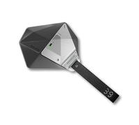 Aulumu A39 Geometric AirPods Pro 3 Case with Lock | Protective Cover with Nylon Buckle | Alloy Armour | Compatible with Apple AirPods Pro 3rd Generation Case (2025) - Black