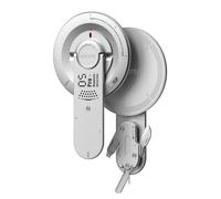 Aulumu G05 Pro Magnetic Phone Grip Stand for MagSafe Ring 5-in-1 EDC Tool 360° Rotation Adjustment Ultra Slim Lightweight with Screwdriver/Steel File/Saw Blade/SIM Ejector Pin/Utility Knife, Silver