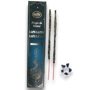 AUM Fragrances Crystal Magic Incense - Incense with Mineral Box - Natural Ingredients - Eco Friendly - No Pesticides - Handmade - Non-Toxic - 20 g. HOSTENATURA (Lapis Lazuli)