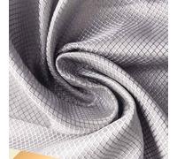 AuMarndi EMF Shielding Fabric Faraday Cloth Roll Faraday Blanket Conductive Material Conductive Fabric Block WiFi EMI Anti Radiation EMP RFID EMF Shielding,silver-6x1.1m