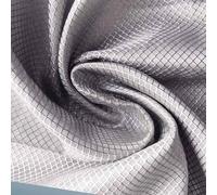 AuMarndi Faraday Fabric EMF Copper Shielding Fabric Signal Shielding Fabric Faraday Material EMF Shielding Fabric from Signal WiFi Bluetooth GPS Shields RF Signals,silver-7x1.1m