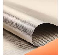 AuMarndi Faraday Fabric Proof Military Grade Faraday Cloth Copper Fabric Blocking RFID Blocking Copper Faraday Cloth Protection Fabric for DIY Faraday Cage, WiFi, GPS,silver-2x1.1m
