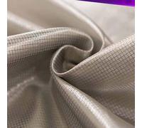 AuMarndi Shielding Faraday Fabric Emf Protection RF Blocking Fabric Radiation Resistant Nickel Copper Faraday Cloth Conductive for Shields RFID, WiFi, DIY Cage,silver-7x1.1m