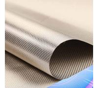 AuMarndi Shielding Faraday Fabric Emf Protection WiFi Blocking Fabric RF Blocking for Anti Radiation, EMI Isolation, Signal Blocking, WiFi, Shields RF Signals,silver-4x1.1m