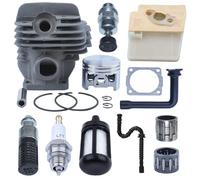 AUMEL 1121 020 1217 44.7mm Cylinder Piston Kit for Stihl 026 MS260 Chainsaw Part w/Air Fuel Oil Filter Line Bearing Spark Plug Gasket.