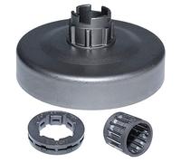 AUMEL 3/8" 7T Clutch Drum Sprocket Rim w/Needle Bearing Kit for Husqvarna 281 288 394 Chainsaw Replaces 503 62 59-03