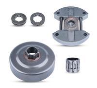 AUMEL .325"-7 Clutch Drum Rim Sprocket Kit for Husqvarna 55 Rancher 50 51 154 254 Chainsaw 501 45 54-03