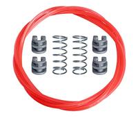 AUMEL 3mm 3M Trimmer Line Eyelet Sleeve Spring Kit for Stihl FS100 FS106 FS108 FS110 FS120 String Trimmer Engine Replace 4003 713 8301.