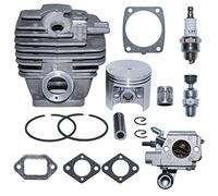 AUMEL 47mm Cylinder Piston Carburetor Kit for Stihl MS361 Chainsaw Replace #1135 020 1202