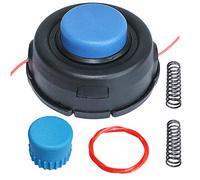 AUMEL 531300194 Trimmer Head & Bump Knob & Trimmer Line w/Spring Kit Fit Husqvarna T35 235 322 323 324 325 326 327 323L 122LDx 123L 123LD 125L 128L 128LD 128LDx 129L 129LDx 129DJx Parts.