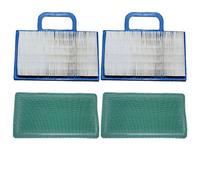 AUMEL 698754 499486S Air Filter Kit for 499486 695667 698754 273638 273638S 405700 GY20575 MIU11286 18-22 HP Lawn Mower.
