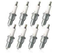 AUMEL 8pcs BPR5ES Spark Plug Kit for Honda GX160 GX120 GXV120 GXV160 5HP 196cc Engines, for NGK 7734, for Torch F5RTC 98079-55846 (8)