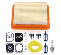 AUMEL Air Fuel Filter Line Carburetor Repair Kit for Stihl FS120 FS200 FS250 FS300 FS350 Trimmer Replace 4134 141 0300