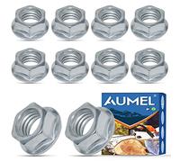 AUMEL Bar Nuts Kit 10Pcs for Echo CS-400 Husqvarna 55, 455, 460 Rancher Chainsaw Flange Screw