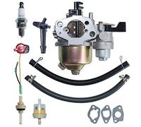 AUMEL Carburetor Fuel Line Filter w/Carb Gasket Kit Fit Homelite HL252300 UT80522B UT80522D UT80522F UT80953A 179CC Pressure Washer.