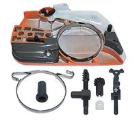 AUMEL Chain Brake Clutch Cover Adjuster Tensioner Kit for Husq 445 Chainsaw Replace 544097902 575260403