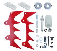 AUMEL Chain saw Bumper Spike/Felling Dog Kit For Stihl MS660 MS460 MS440 066 046 044 with Screw Set, Chain Catcher, Chain Blocks for 1122 664 0508, 1122 664 0503