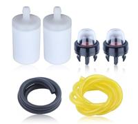 AUMEL Fuel Filter Line Hose Primer Bulb Kit for Husqvarna Poulan Stihl McCulloch Chainsaw