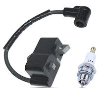 AUMEL Ignition Coil Module for STIHL HS75 HS80 HS85 FS85 FC85 FS80 FS80R FS75 FC75 KM85 Trimmer with Spark Plug Replace 4137 400 1350
