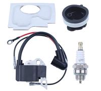 AUMEL ignition coils set for stihl ms170 ms180 ms170c ms180c 017 018 with ignition candle Air filter filter pipe spare parts for chainsaw 1130 400 1302 1110 4005