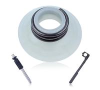 AUMEL Pump Piston Worm Gear Kit for Husqvarna 340 340E 345 345E 350 445 445E 450 450E Chainsaw,Oil Pump Rod Kit with Worm Gear Replace 544084202 536860001 536860001