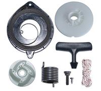 AUMEL Recoil Starter Pulley Spring Grip Rope Kit for Husqvarna 435 440 Chainsaw Replace # 540057502