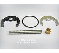 AUMIX Bathroom Basin OR Kitchen Sink Mixer TAP ONE Hole Half Moon Shape Fixing KIT