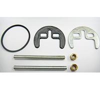 AUMIX Bathroom Basin OR Kitchen Sink Mixer TAP Two Hole Half Moon Shape Fixing KIT