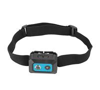 Aumotop 1080P HD Sports Camera Head Mounted Action Video Camcorder DVR Recorder with Wide Angle Lens and LED Headlight for Outdoor Activities (Black Blue)