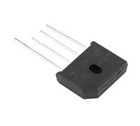Aumotop 10A 1000V KBU1010 Diode Bridge Rectifier for Electrical Appliances and Industrial Circuits, Small Size and Stable Performance for Home Use (2 pieces sold)