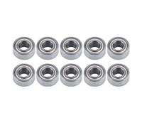 Aumotop 10pcs Steel Double Shielded 685ZZ Miniature Bearings, 5x11x5mm Ball Bearing for Small Hobby Projects, Quadcopter, 3D Printer with Long Service Life, 10pcs Mini Bearings for