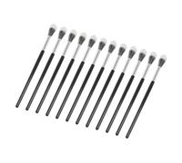 Aumotop 12Pcs Soft Bristle Makeup Brush Set for Blush and Foundation Portable Cosmetic Tools for All Skin Types