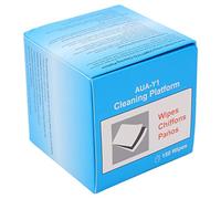 Aumotop 150Pcs Fiber Optic Cleaning Wipe Efficient Dual Use for Instruments, More Than 600 Times for Bare Fibre, Dry Wet Cleaner