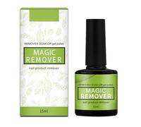 Aumotop 15ml Bursting Nail Polish Remover Safe Mild Non- Manicure Remover Nail Shop Special Glue Quickly Remove for Easy Operation