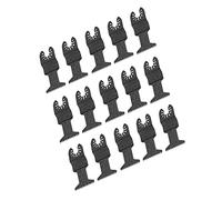 Aumotop 15pcs High Hardness Oscillating Multifunctional Saw Blades for Power Tools, Straight Saw Vane/Wing for Easy Plunge Cuts