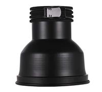 Aumotop 19.5cm Zoom Reflector for Flash Light, Aluminium Alloy Lampshade, Long Service Life, Photography Studio Essential
