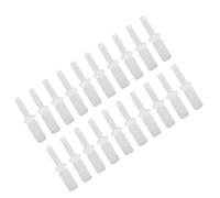Aumotop 20PCS Aquarium Pipe Adapter Reliable Water Pipe Connectors for Fish Tank and Drainage Systems Transparent Plastic