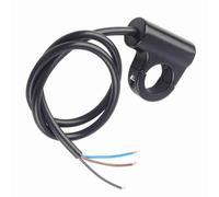 Aumotop 22mm Motorcycle Handlebar Switch Weatherproof ON/OFF Blue Ray Version for Hazard Brake Light Indicator Light Easy Installation Fits 7/8inch Handlebar Kit ON/OFF Button Aluminum Alloy (Type B